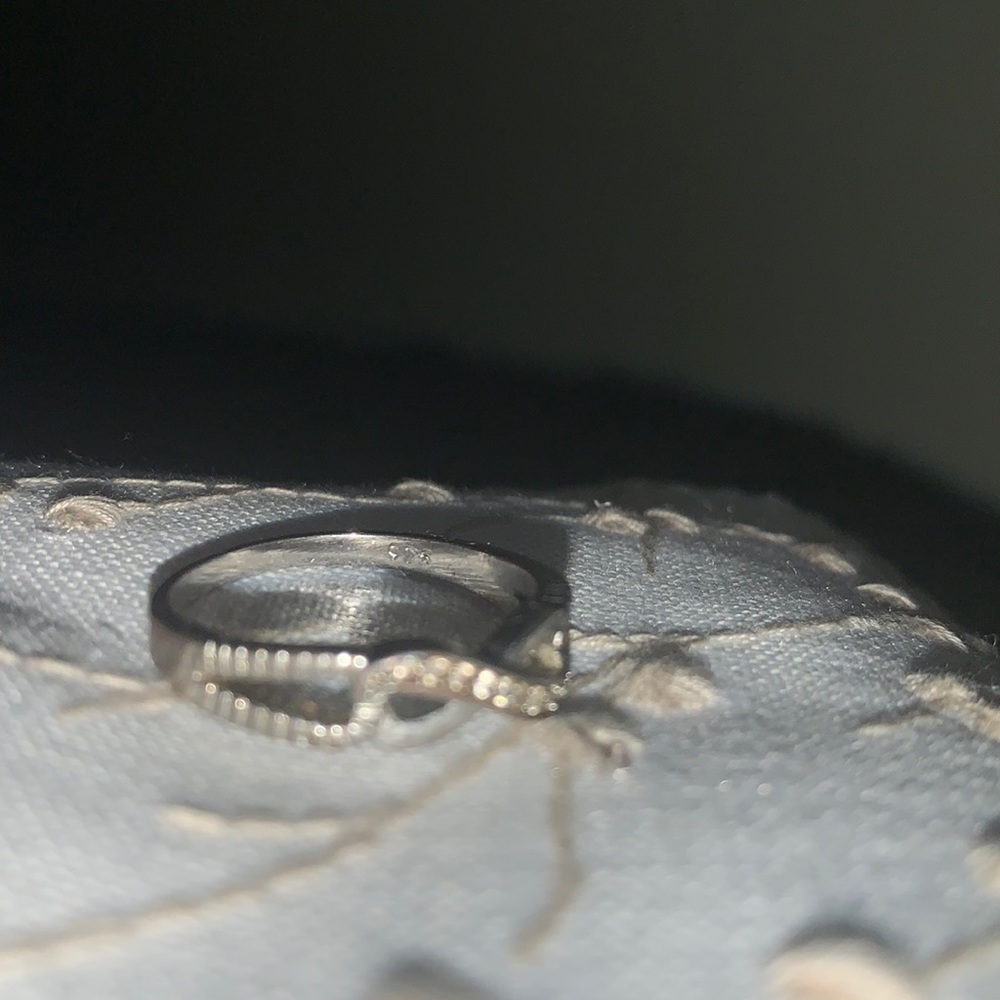 (2for$30)Zircon Infinity Ring - Picture 3 of 4